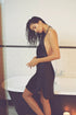 Cowl Neck Mini Dress